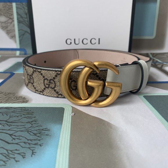 GG Marmont thin belt Style ‎409417 92TLC 9761 main image 6